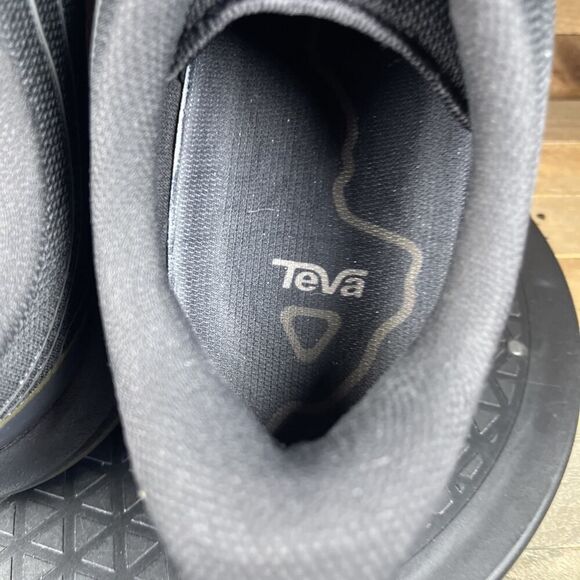 Teva Mens Size 13 Trail Winder Low Black Anthracite Lace Up Athletic Sneakers - Picture 6 of 10